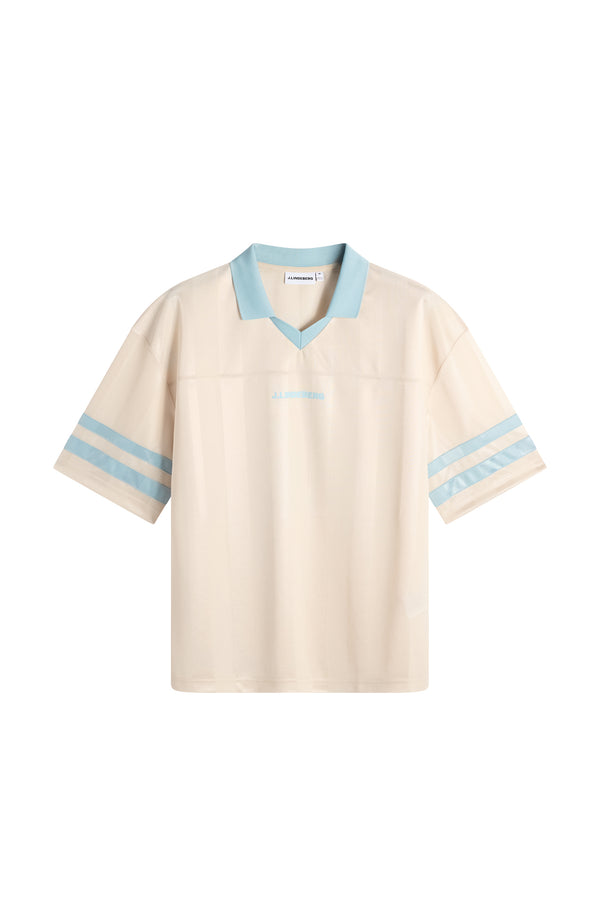 Rusty Printed Polo / Moonbeam
