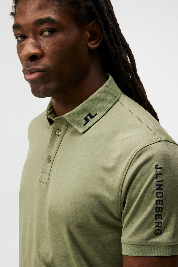 Tour Tech Reg Fit Polo / Deep Depths Melange