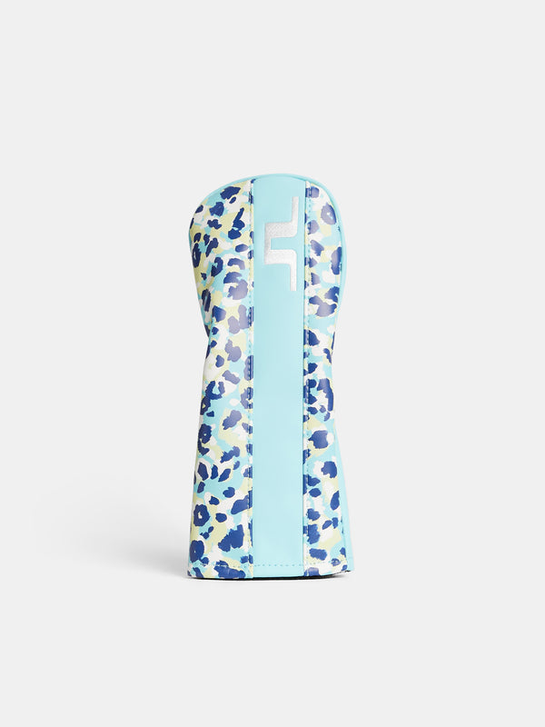 Fairway Printed Headcover / Leopard Aruba Blue