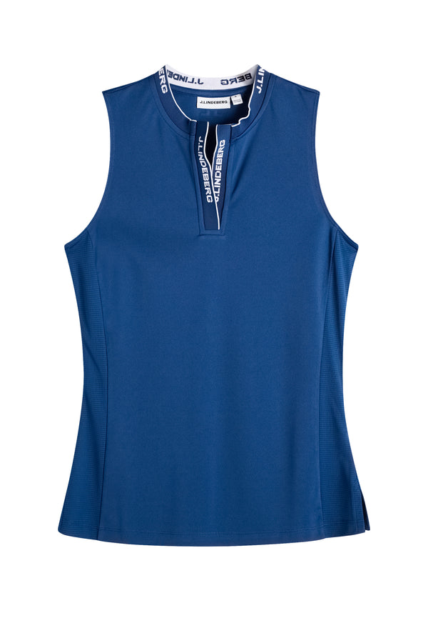 Leya Sleeveless Top / Estate Blue