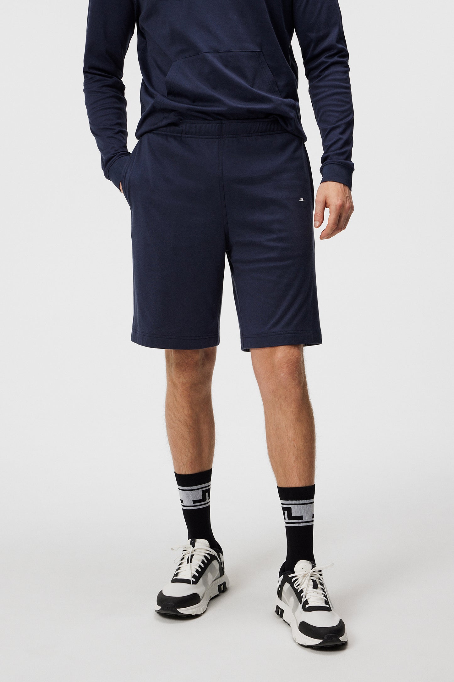 Logo Shorts / JL Navy