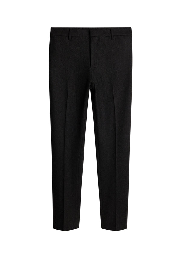 Soren Cash Flannel Pants / Dark Grey Melange