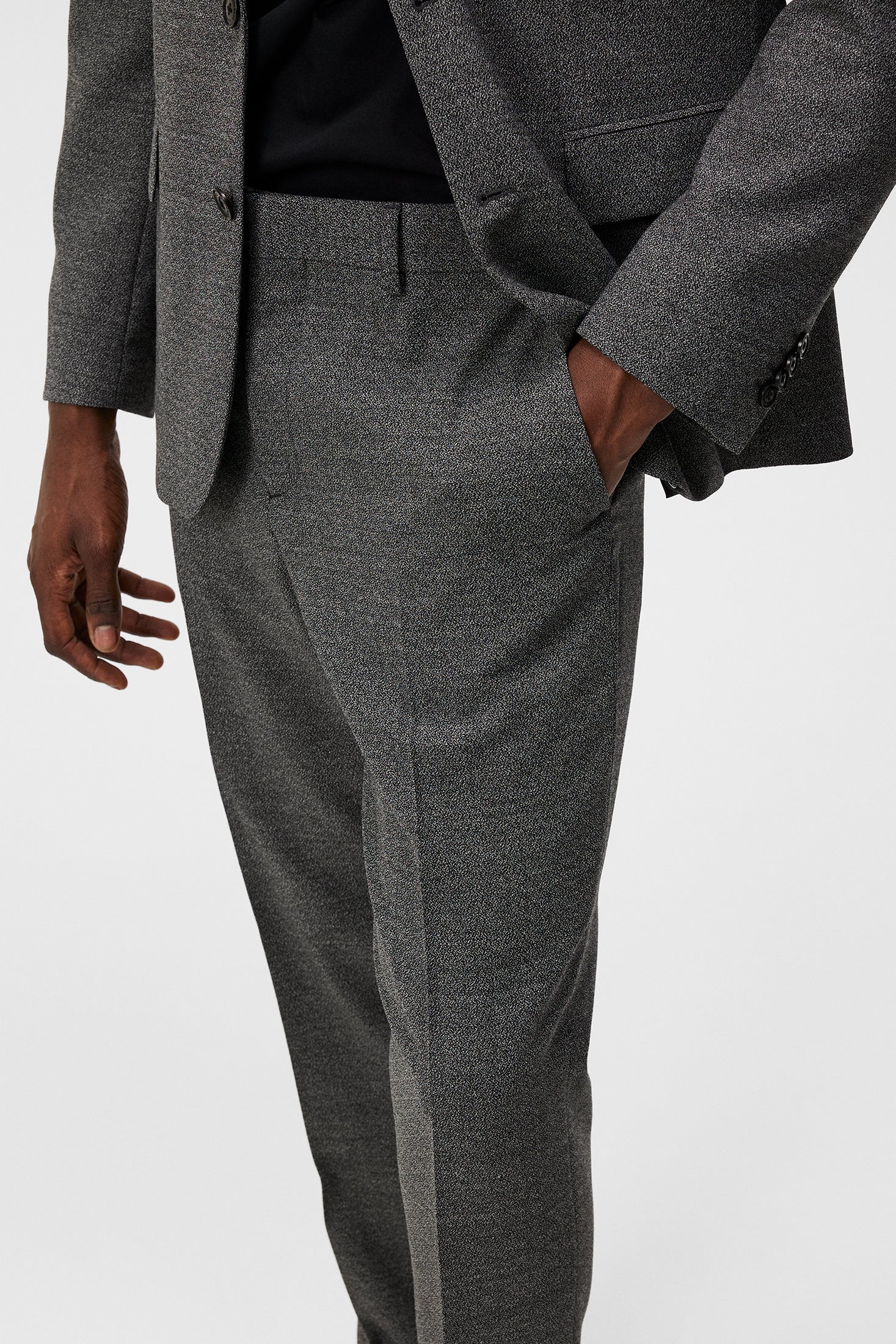Leo 2 Tones Pants / Black – J.Lindeberg