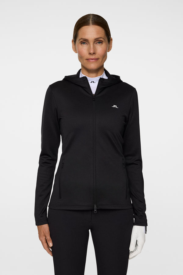 Aerialle Zip Hood / Black