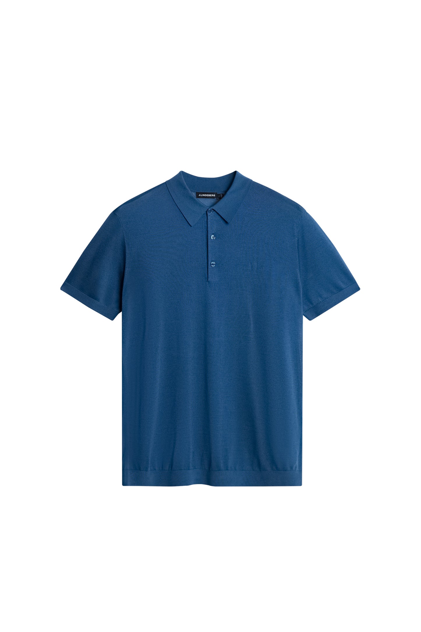 Ridge Lyocell Silk Polo / Dark Blue