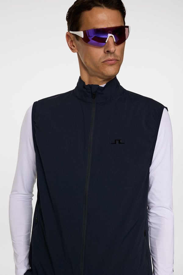 Ash Light Packable Vest / JL Navy