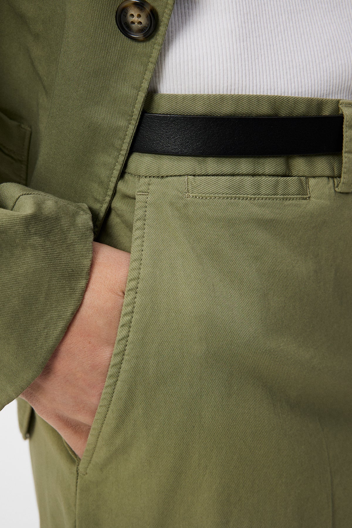 Lois GMT Dyed  Pants / Oil Green
