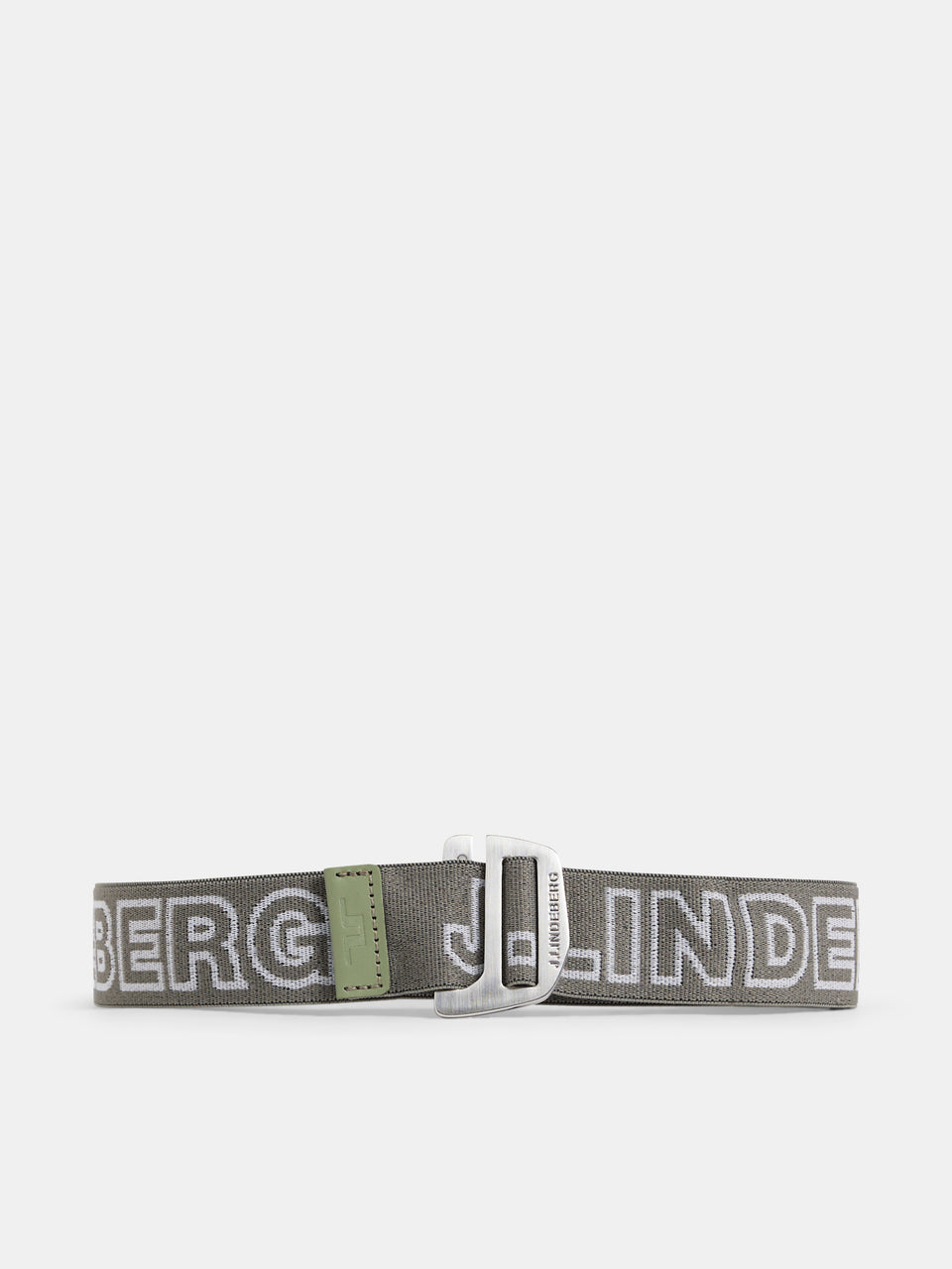 Lennon Webbing Logo Belt / Oil Green