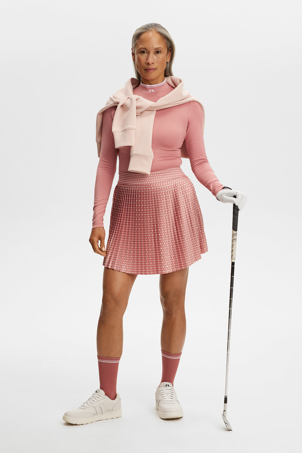 Louisa Compression Top / Dusty Rose