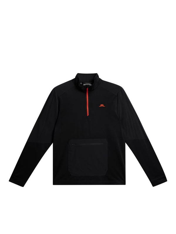 Matias Zip Mid Layer / Black