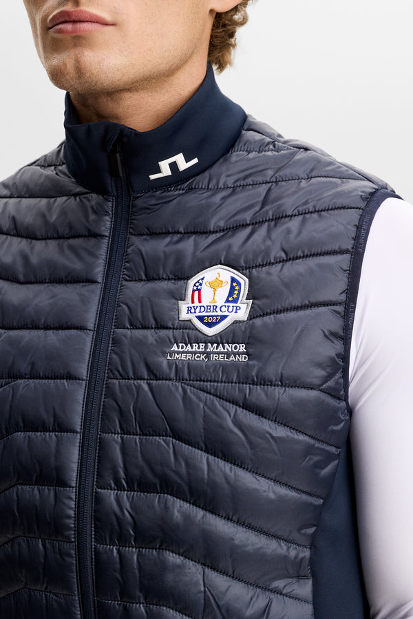 Heyden Quilt Hybrid Vest / JL Navy