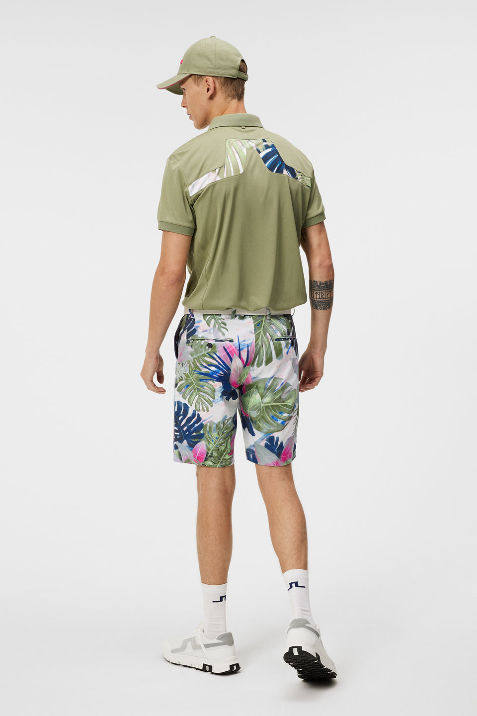 KV Regular Fit Print / Oil Green