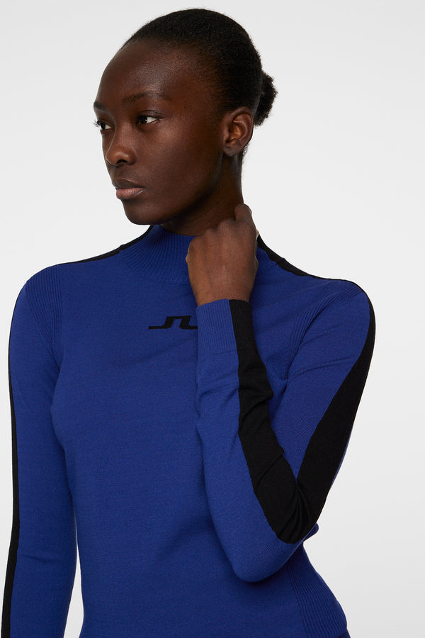 Adia Knitted Sweater / Clematis Blue