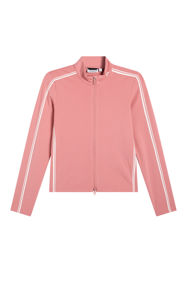Madi ZIp Mid Layer / Dusty Rose
