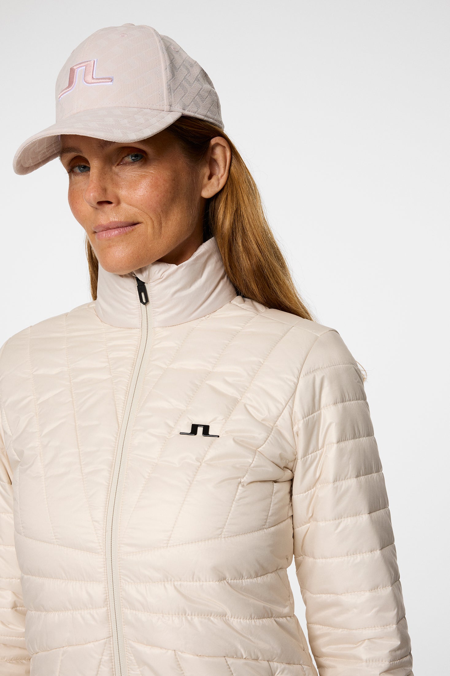 Marble Quilted Jacket / Moonbeam – J.Lindeberg