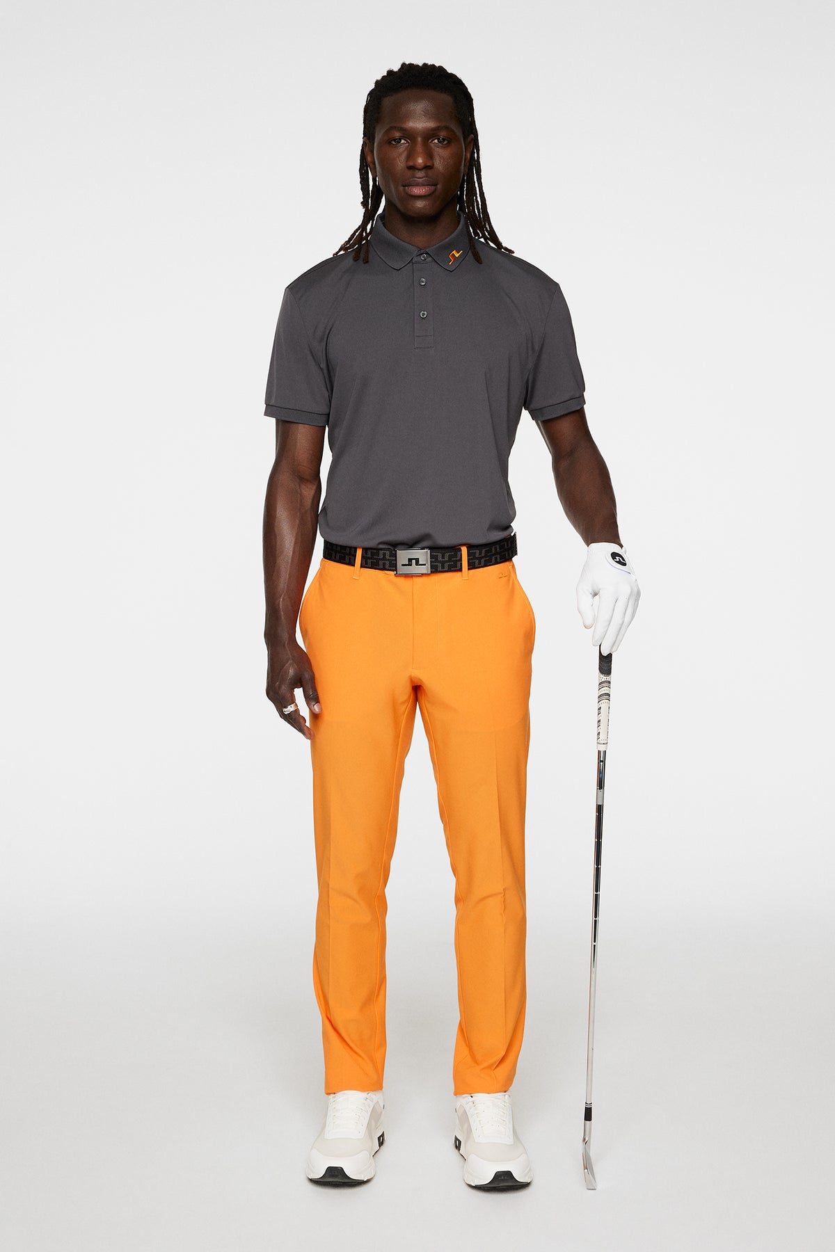 KV Regular Fit Polo / Asphalt