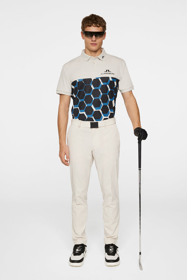 Jeffrey Tour Polo / Causeway Blue