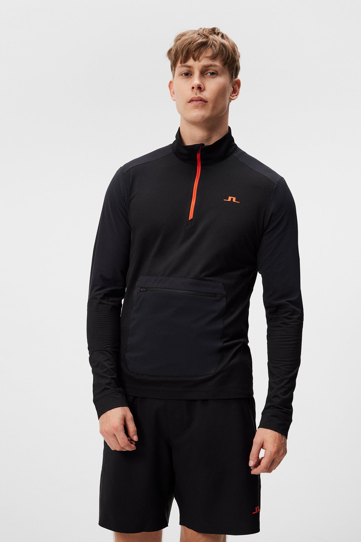 Matias Zip Mid Layer / Black