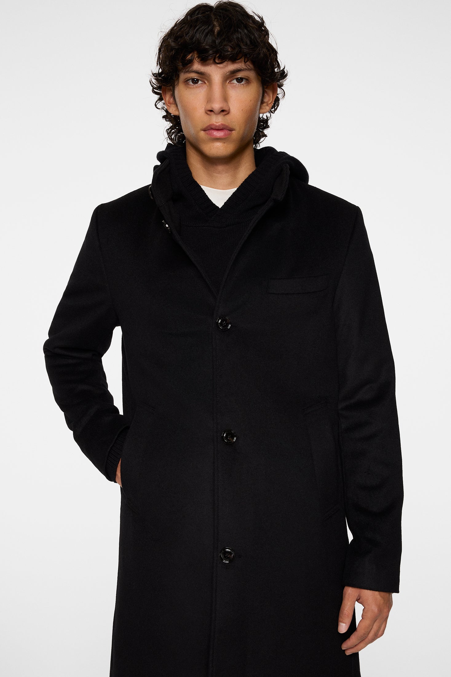 Jesse Melton Coat / Black – J.Lindeberg