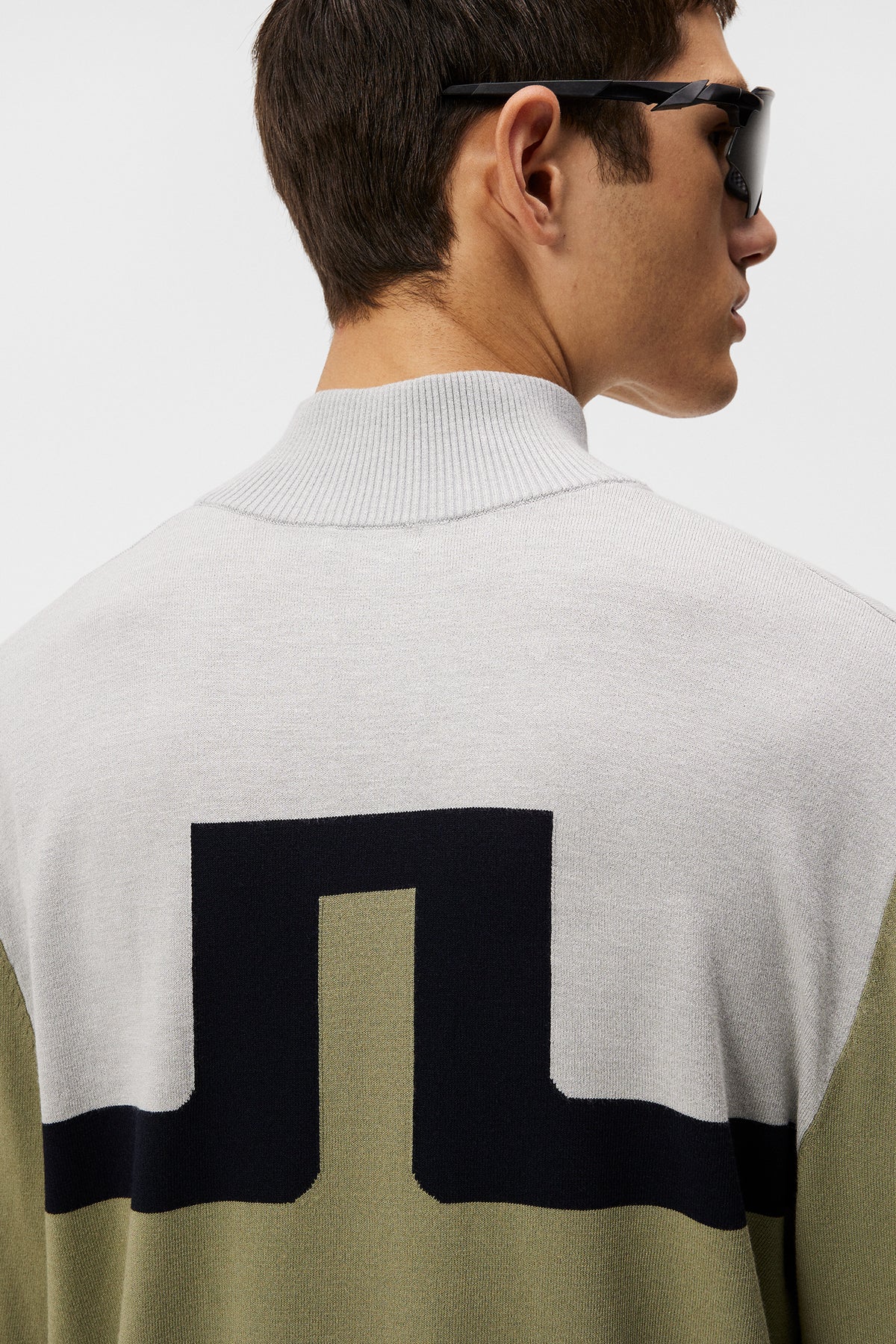 Jeff Knitted Sweater / Oil Green