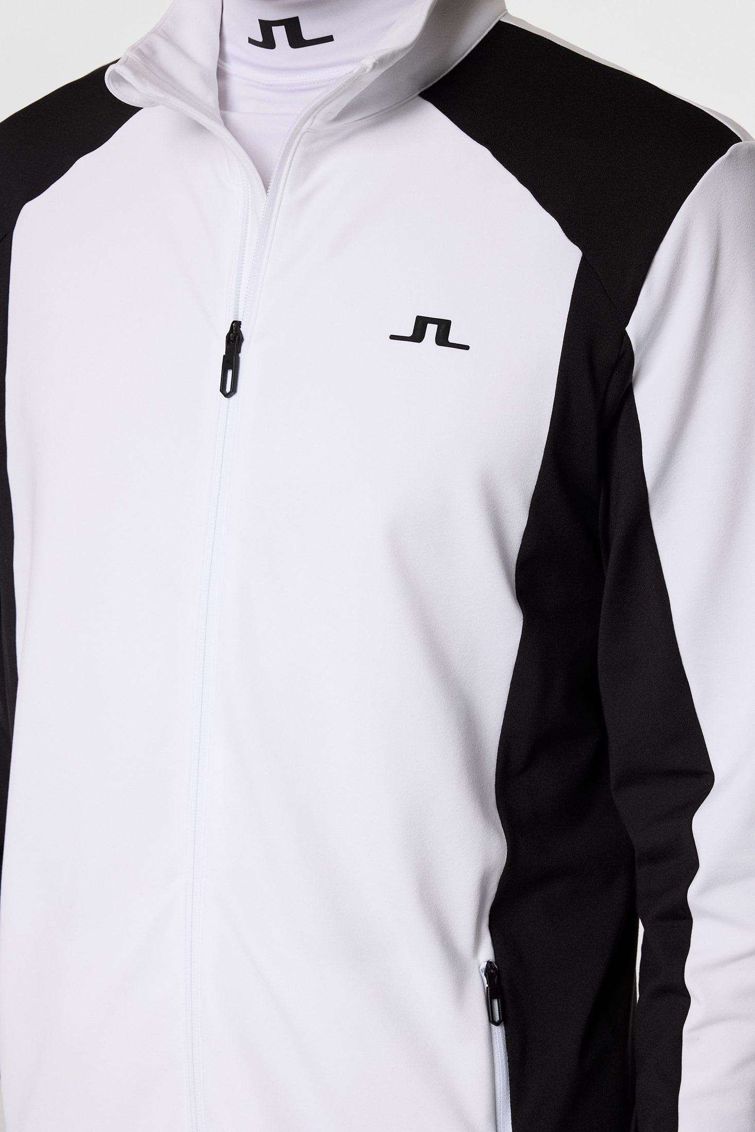 Banks Zip Mid Layer / White – J.Lindeberg