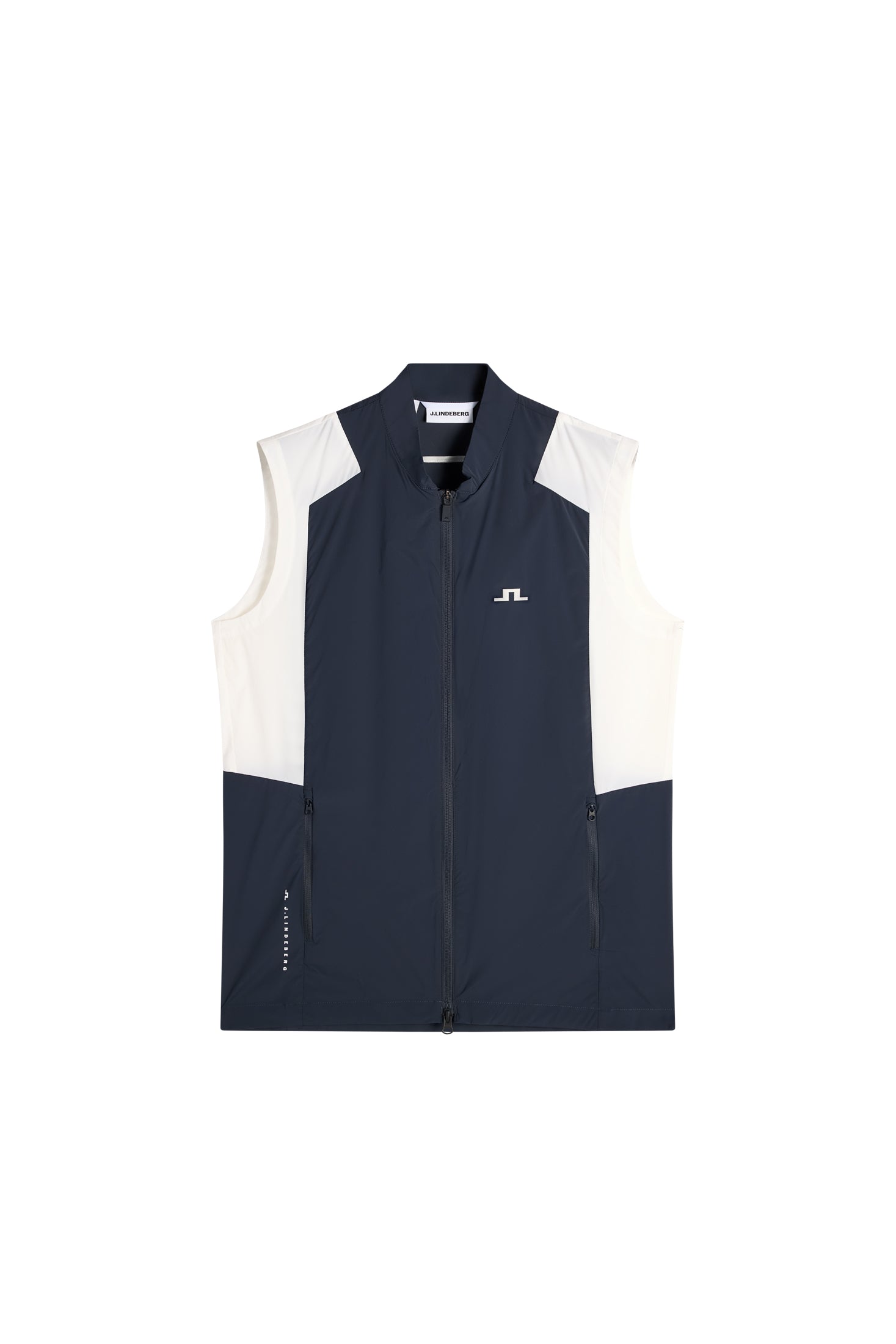 Jacs Zip Packable Vest / JL Navy | J.Lindeberg Official
