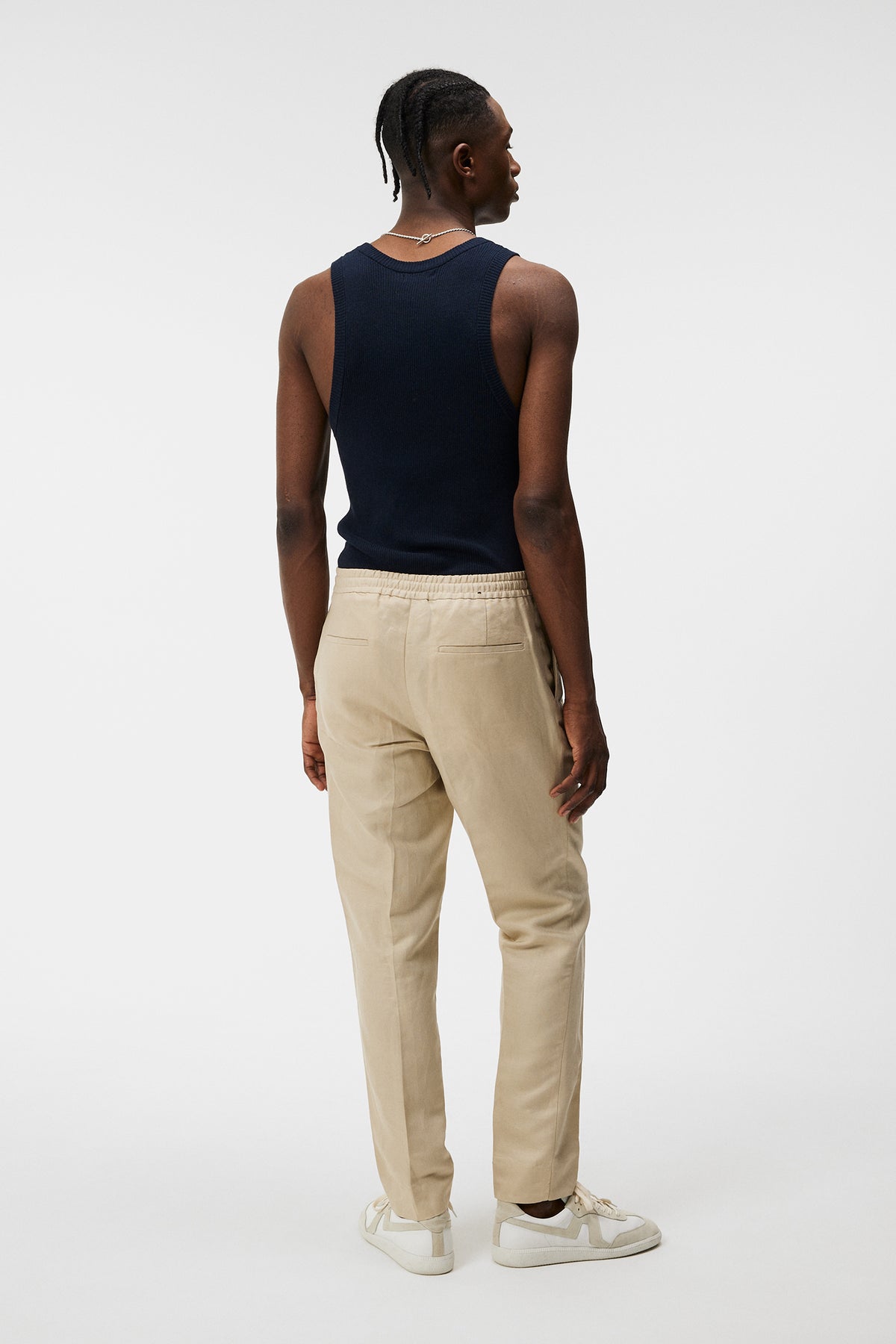Baron Tencel Linen Pants / Safari Beige