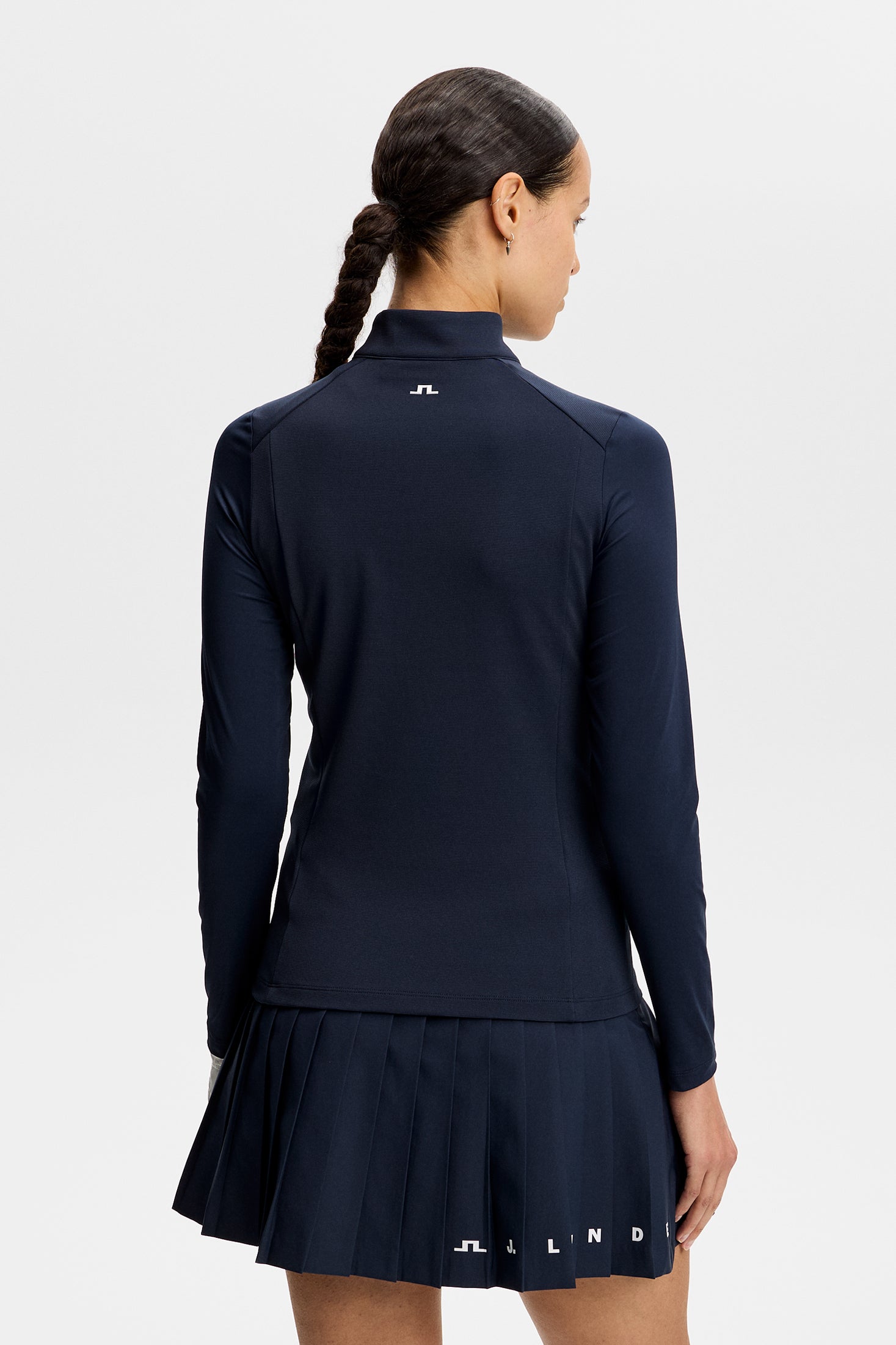 Cindy Quarter Zip Mid Layer / JL Navy – J.Lindeberg EU
