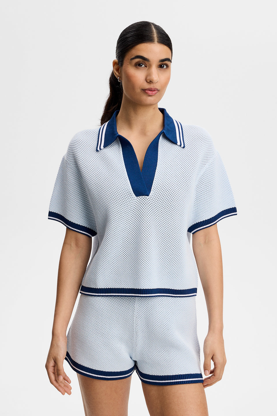 Honeycomb Polo / Skywriting