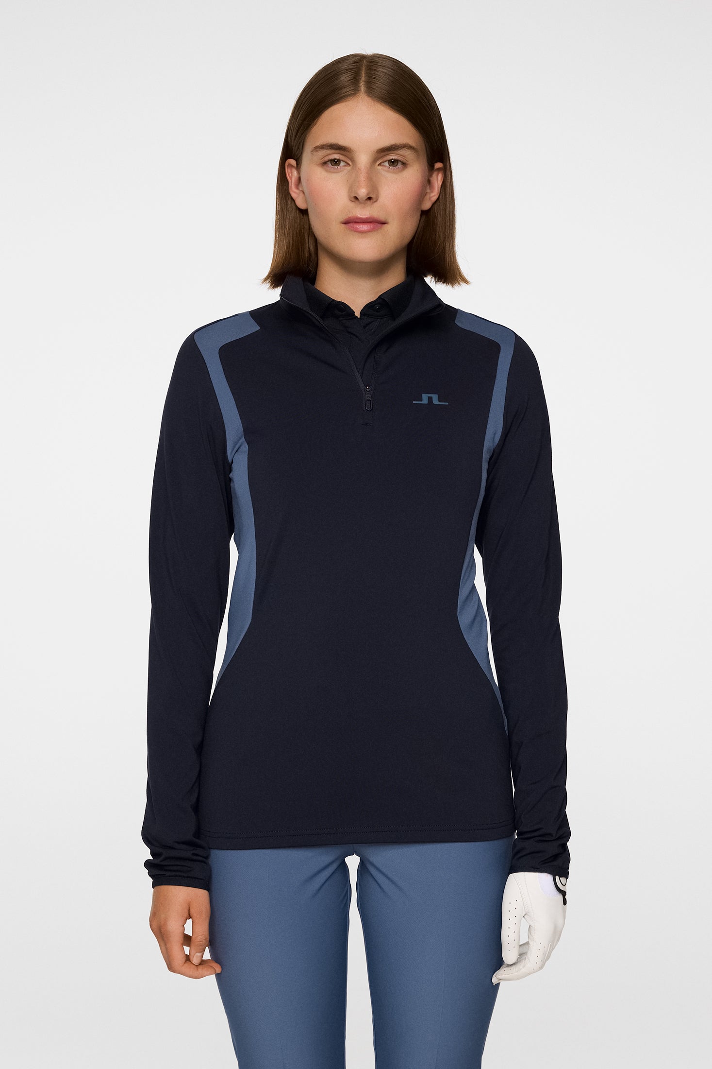 Mae Quarter Zip Mid Layer / JL Navy – J.Lindeberg EU