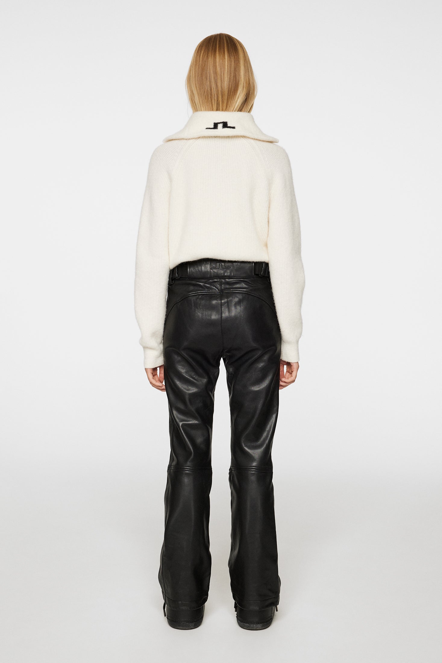 W Stanford Pant Leather / Black – J.Lindeberg