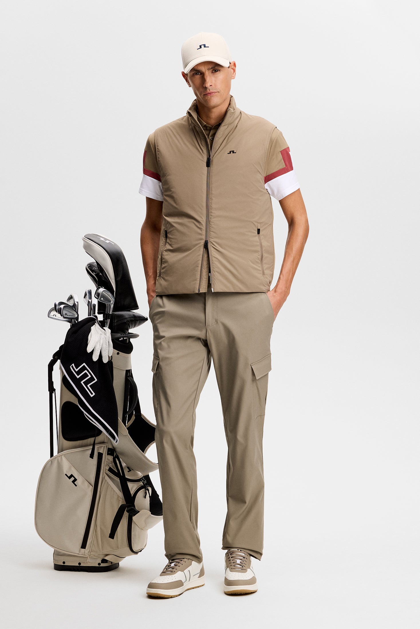 Aksel Cargo Pant / Brindle | J.Lindeberg Official