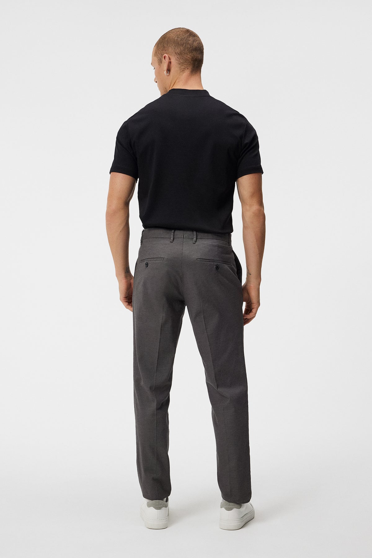 Grant Micro Texture Pants / Dark Grey