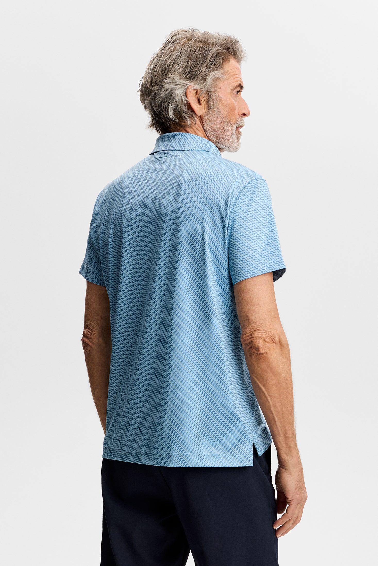 Tod Print Polo / Flight Bridge Federal Forget S | J.Lindeberg Official