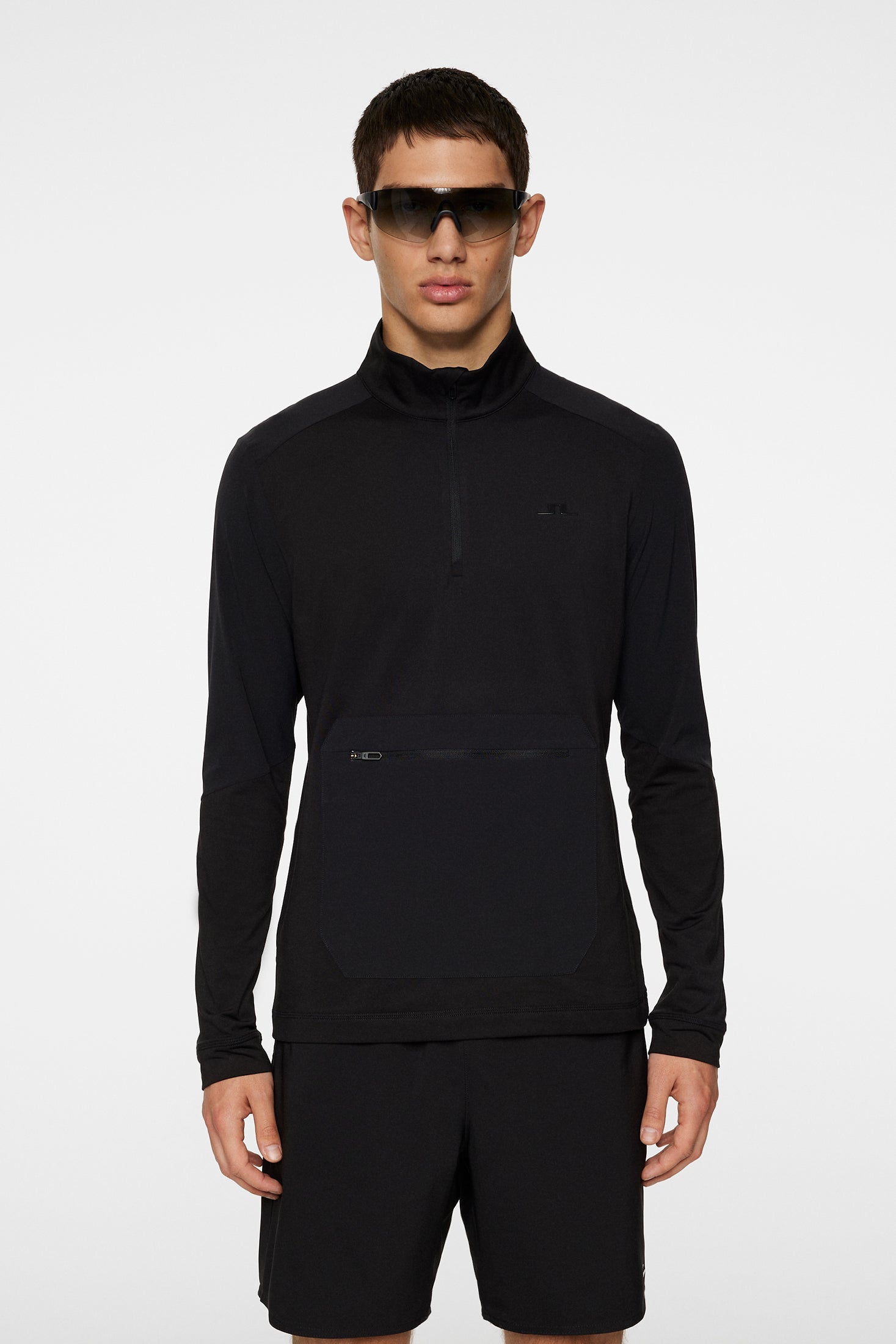 Matias Zip Mid Layer / Black – J.Lindeberg