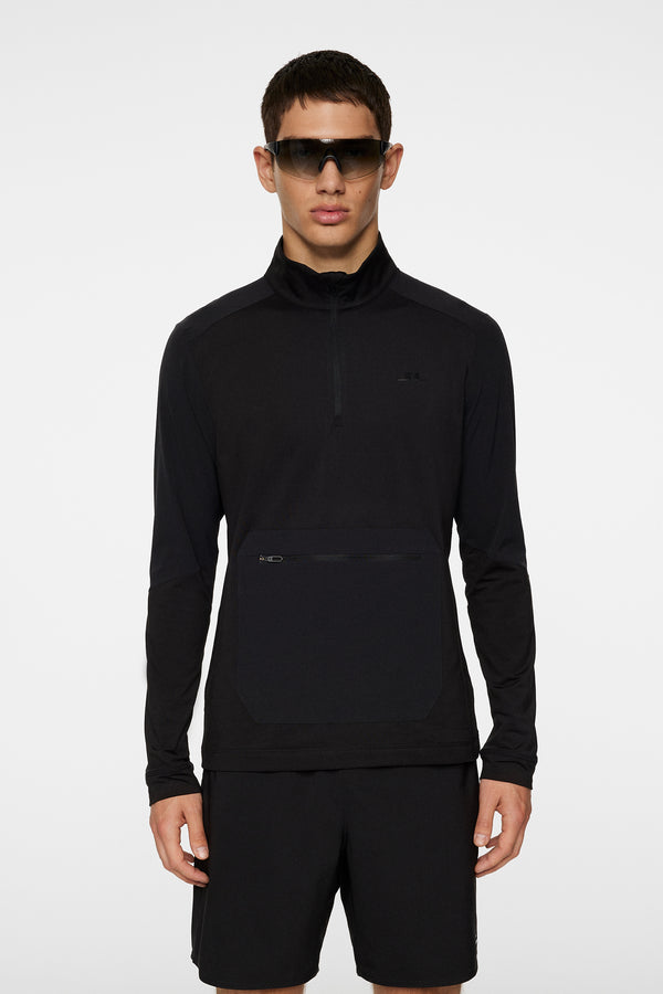Matias Zip Mid Layer / Black