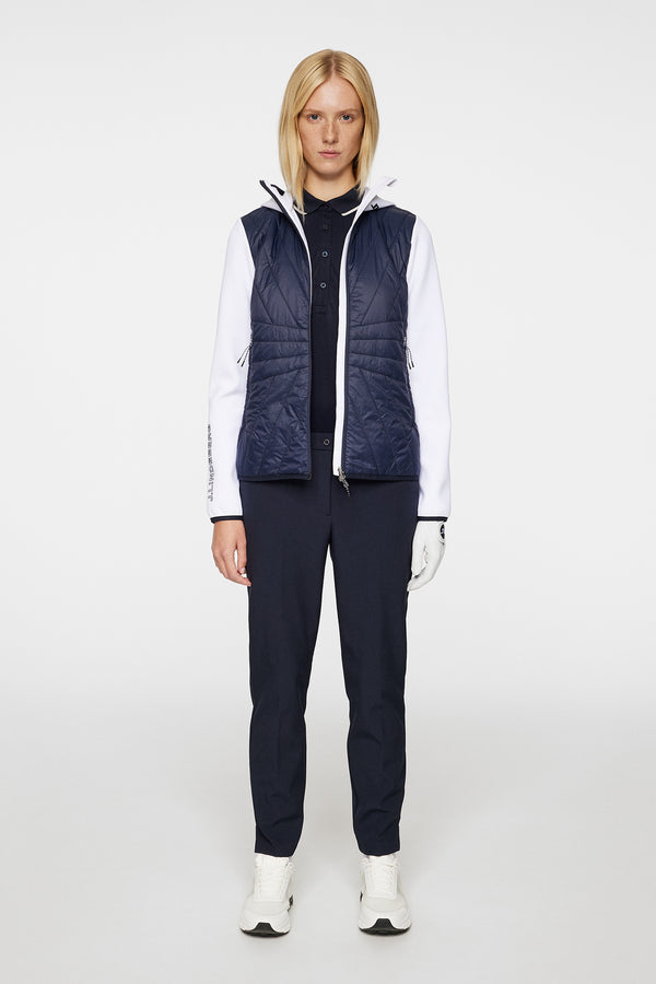 Holma Quilt Hybrid Hood / JL Navy