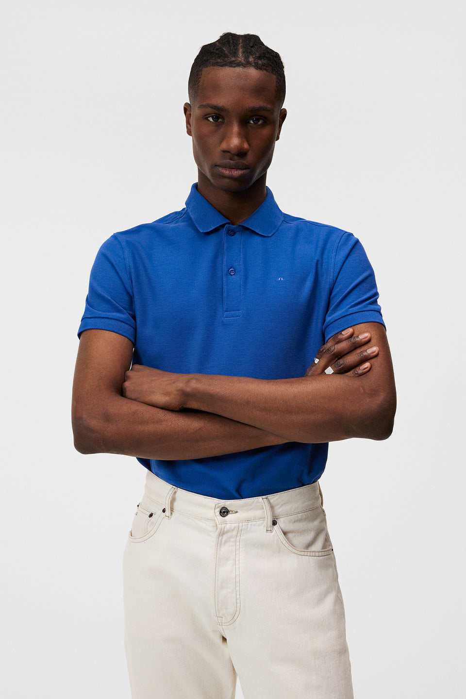 Troy Polo shirt / Blue Quartz