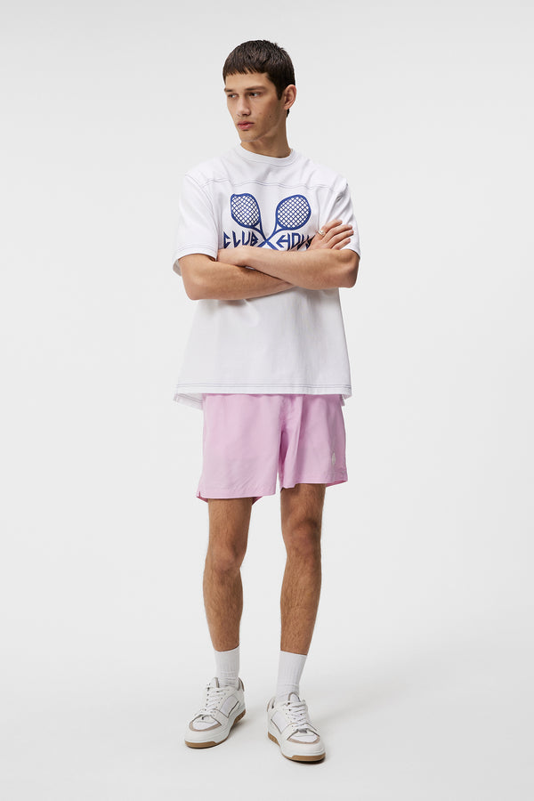 Banks Solid Swim Trunks / Pink Lavender