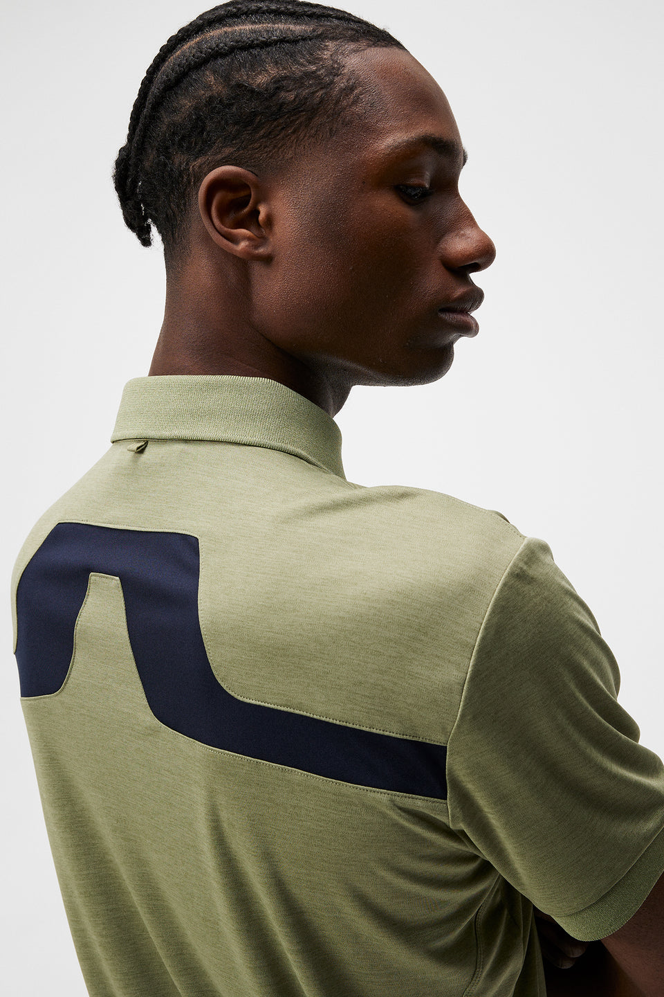 KV Regular Fit Polo / Deep Depths Melange