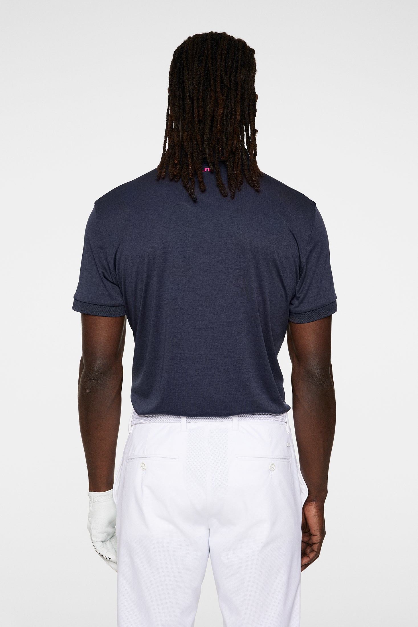 Tour Tech Slim Fit Polo / Navy Melange – J.Lindeberg EU