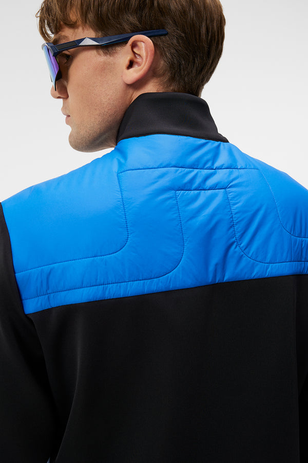 Martino Quilt Hybrid Jacket / Nautical Blue