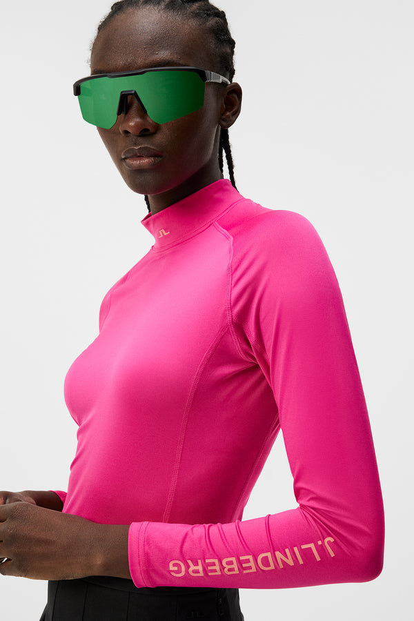 Asa Soft Compression Top / Fuchsia Purple
