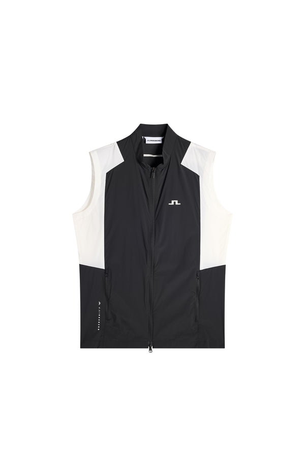 Jacs Zip Packable Vest / Black