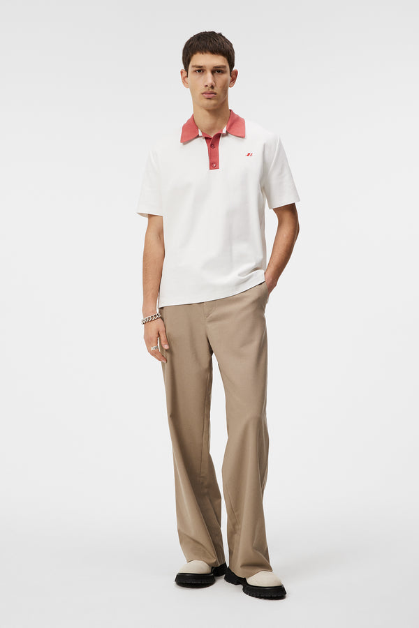 Roland Polo Tee / Cloud White