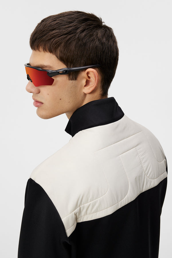 Martino Quilt Hybrid Jacket / Almond Milk