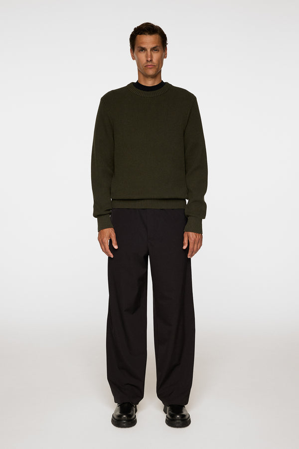 Oliver Structure Sweater / Forest Green