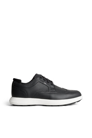 Fairway Brogue Golf Sneaker / Black