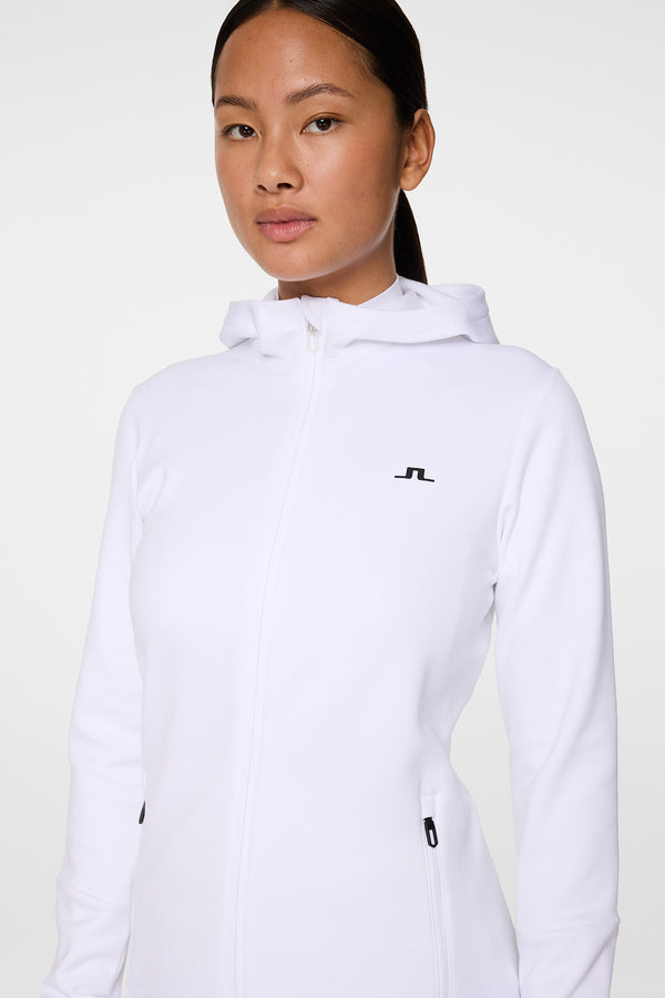 Aerialle Zip Hood / White