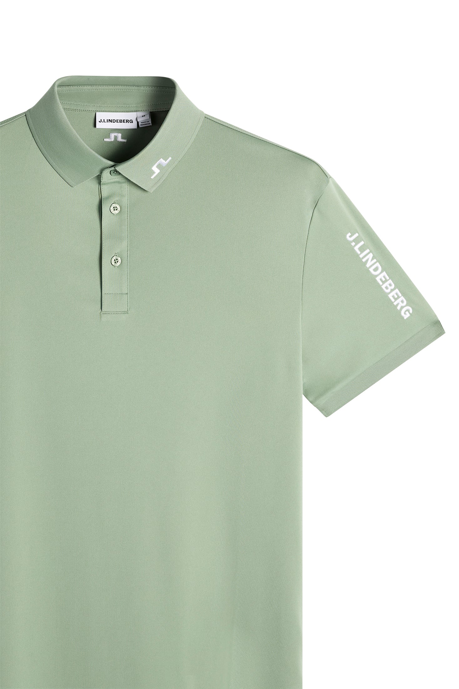 Tour Tech Polo / Hedge Green | J.Lindeberg Official